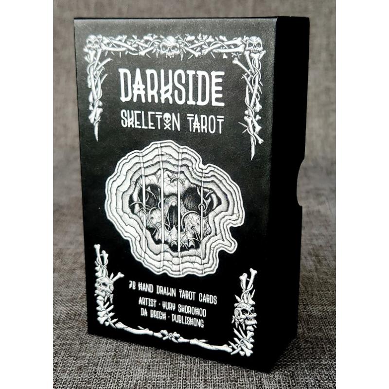 Tarot Darkside Skeleton Tarot Foil Edition (78 Cartas) (EN) - Yuri Skorohod - Da Brigh 