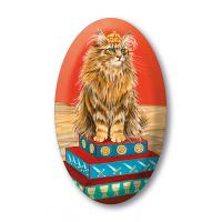 Tarot Magnet Pagan Cats (Emperor) (Sca)