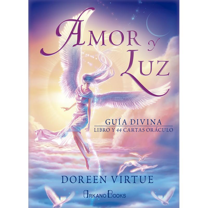 Oraculo Amor y luz, Guia Divina Doreen Virtue (Libro + 44 Cartas)(AB)(ES)