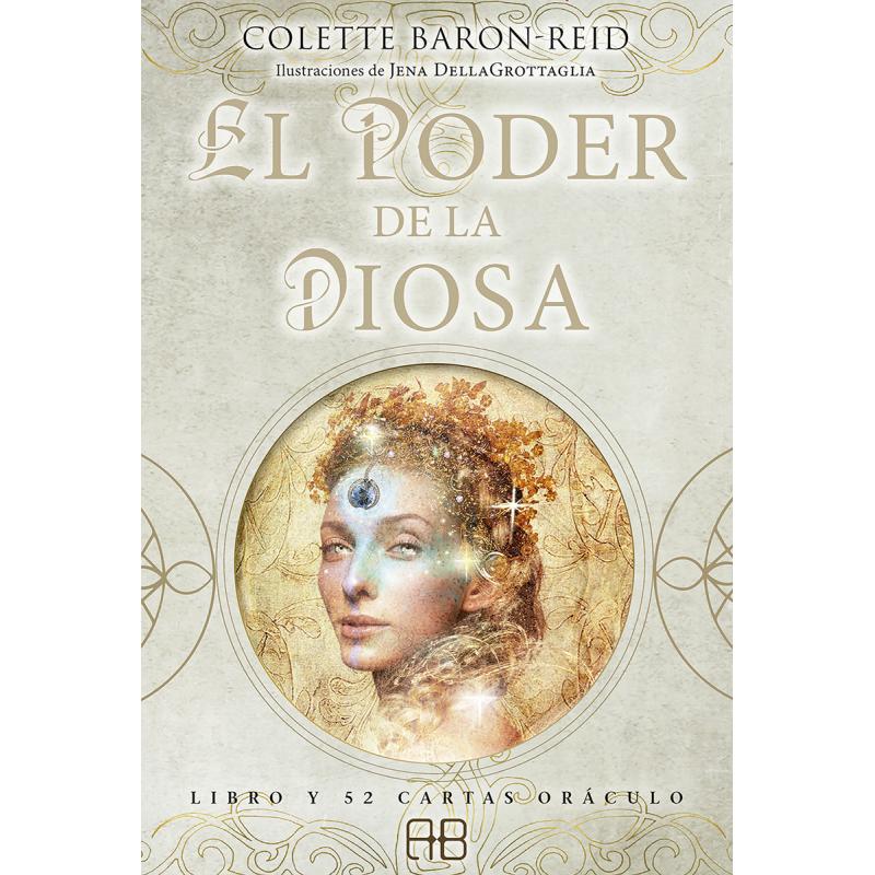 Oraculo El Poder de la Diosa (Libro + 52 Cartas) Colette Baron-Reid (Ilustracion de Jena DellaGrottaglia