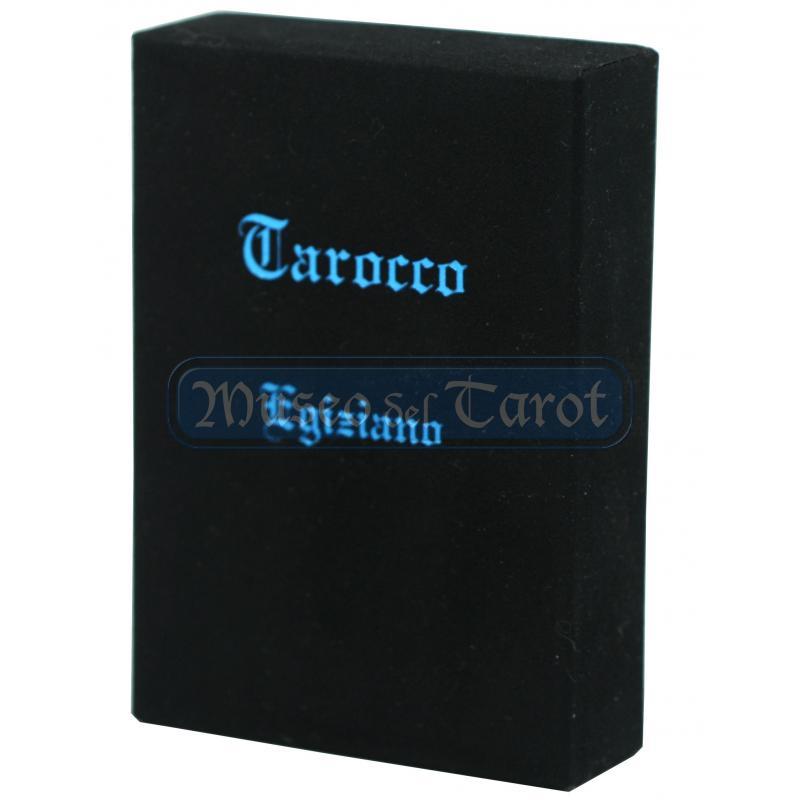 Tarot Egiziano (Estuche Terciopelo - Negro/Azul) (IT) (Instrucciones EN) (Dal) (02/16)