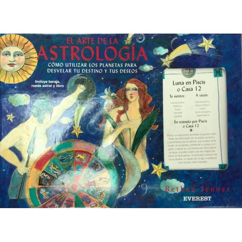 Oraculo el Arte de la Astrologia - Bethea Jenner (Set + ruleta) (48 cartas) (EVE)
