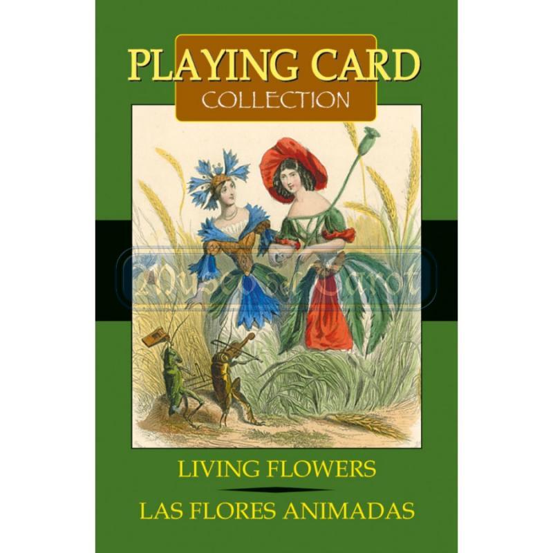Cartas Flores Animadas (54 Cartas Juego - Playing Card) (Lo Scarabeo)