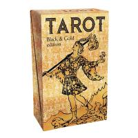 Tarot Gold & Black Edition Arthur Edward Waite (Pamela Colman Smitht) (Multi-Idioma)( Impresion en Papel de Oro) (SCA) 