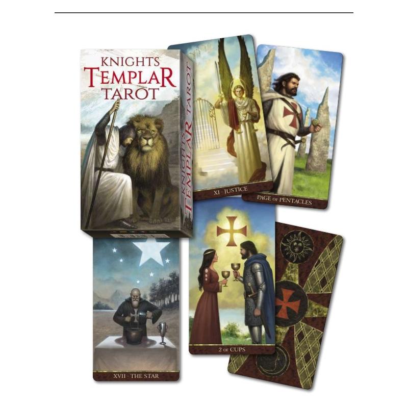 Tarot Knights Templar (01/22) (SCA) (Multi Idioma) Floreana Nativo, ilustraciones de Franco Rivoll (2022)
