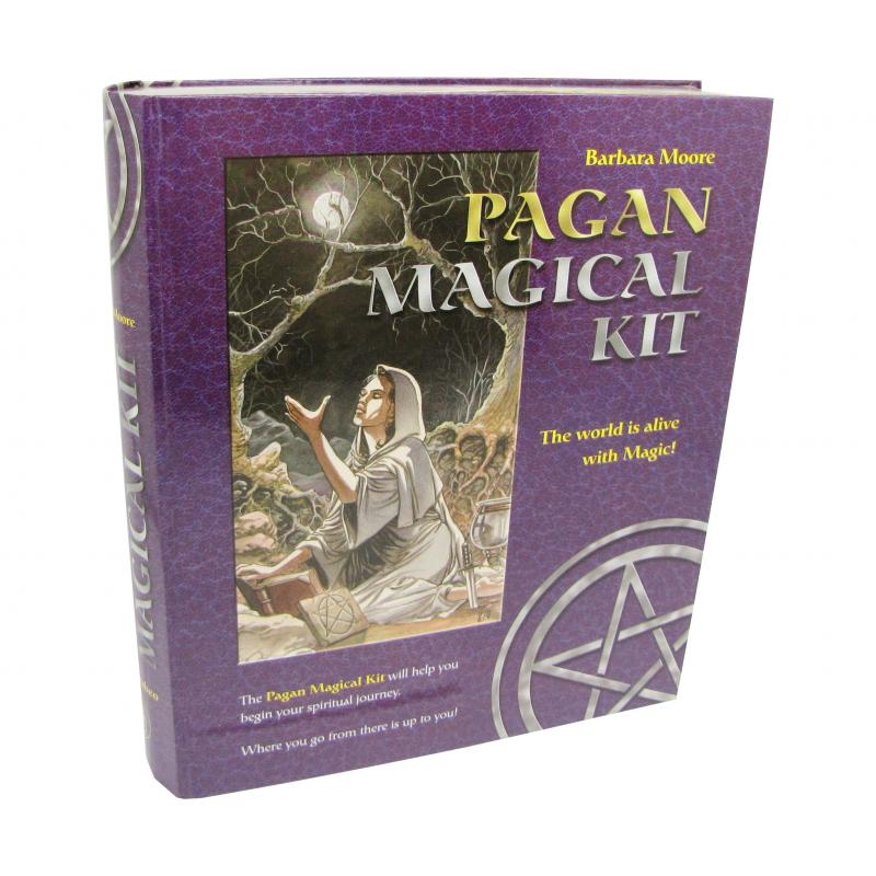 Tarot Pagan Magical Kit - Barbara Moore (Set +velas+inciensos+tapete) (EN) (SCA) (0316)