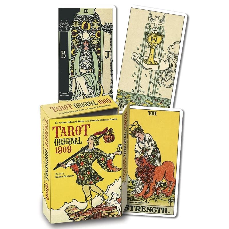 Tarot Original 1909 - Pamela Colman Smith & Arthur Edward Waite  (10/21) (Set 78 + Libro) (EN) (SCA)