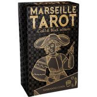 Tarot Marseille Gold & Black Edition - Marianne Costa...