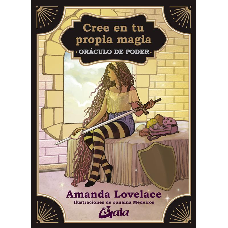 Oraculo de Poder Cree en tu propia magia - Amanda Lovelace (45 cartas) (ES) (Gaia) 