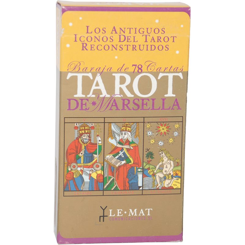Tarot coleccion Marsella - Iconos Antiguos Reconstruidos - Daniel Rodes y Encarna Sanchez (79 Cartas) (Instrucciones EN, FR, ES) (Le Mat) (FT)