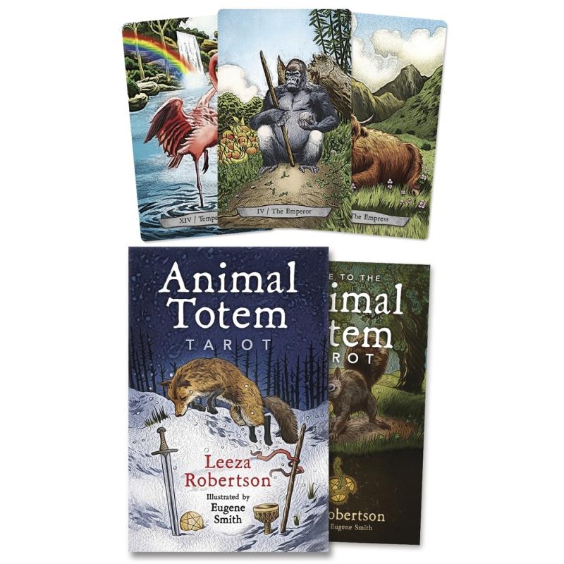 Tarot Animal Totem  (Set) (EN)  - Leeza Robertson - Eugene Smith - Llewelyn