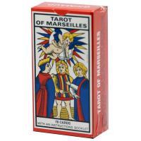 Tarot Marseille (Antiguo) (Rojo) (EN) (FR) (Maestros)