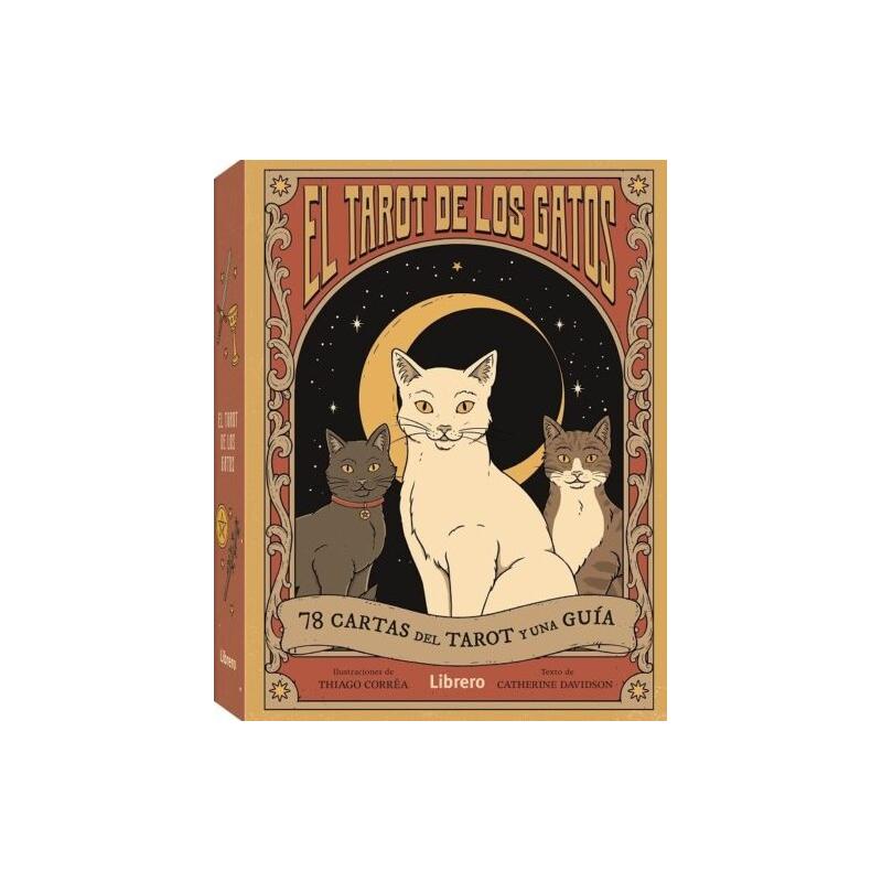 Tarot El Tarot De Los Gatos (ES) - Thiago Correa - Catherine Davidson - Librero