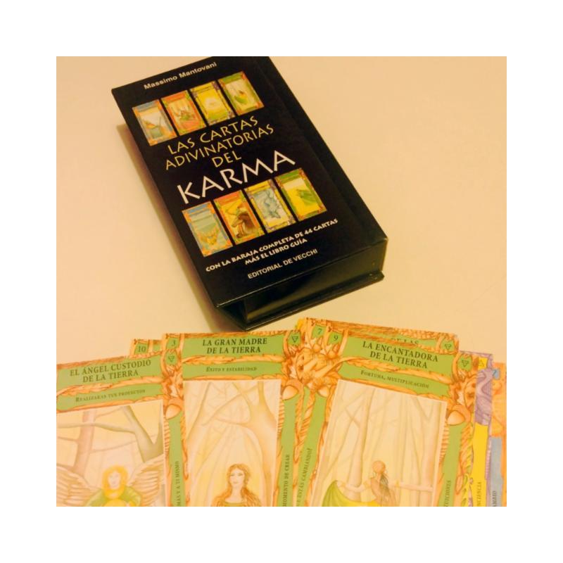Tarot coleccion Las Cartas Adivinatorias del Karma - Massimo Mantovani (Set - Libro + 44 Cartas) (DVE)
