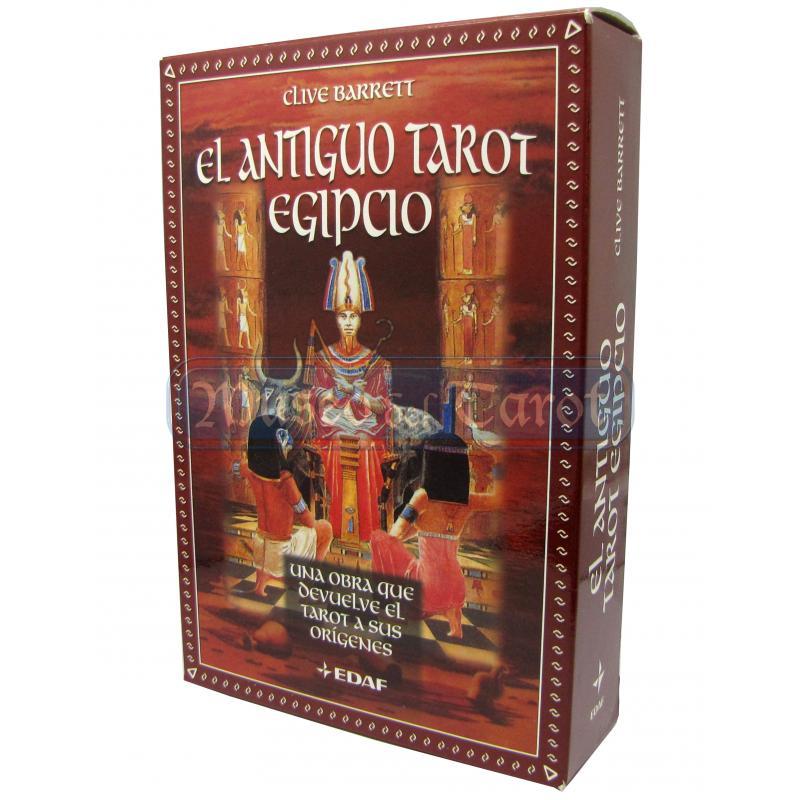 Tarot coleccion El Antiguo Tarot Egipcio - Clive Barret (Set + 72 cartas) 2003 (EF)