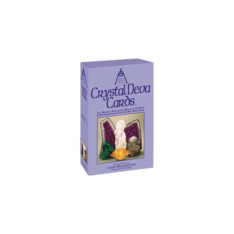 Tarot coleccion Crystal Deva - Cindy Watlington (Set - Libro + 44 Cartas) (EN) (Innerquest)