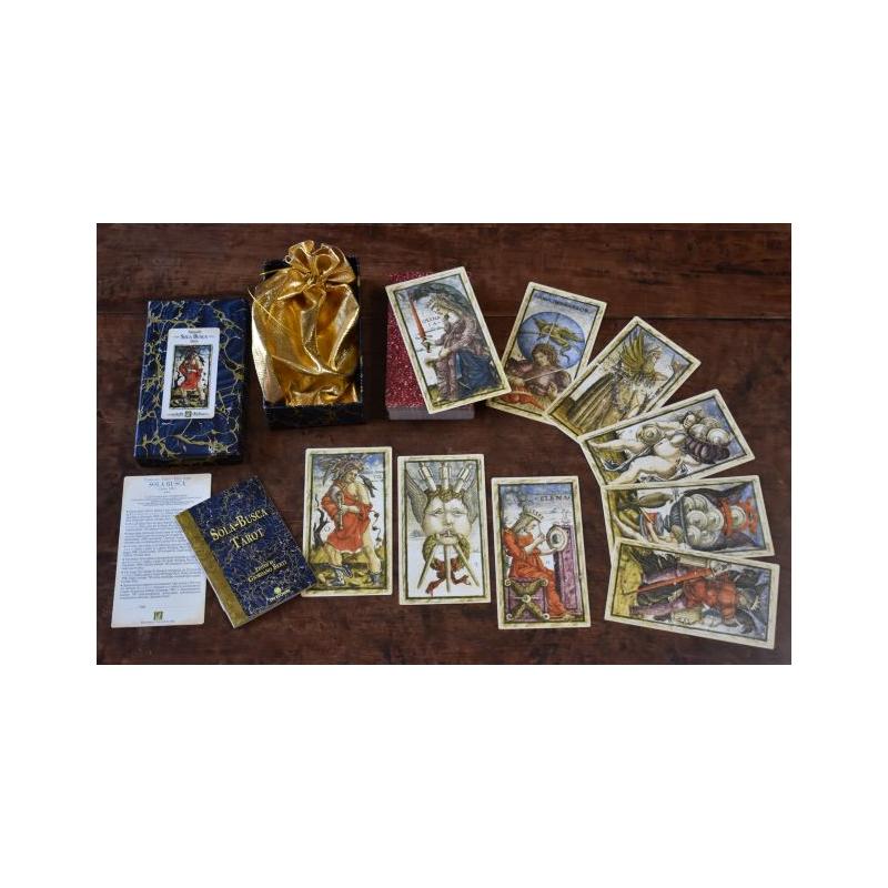 Tarot coleccion Sola Busca Alchemic 1491(Giordano Berti)  Edicion Limitada 700 Ejemplares Numerados y Firmados (78 Cartas+ instrucciones (GioB) 12/19(EN)