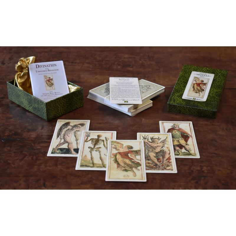 Tarot coleccion Mitelli Bolognese 1660 (Giordano Berti) Edicion Limitada 900 Ejemplares Numerados y Firmados (78 Cartas+ instrucciones (GioB) 12/19 (EN)