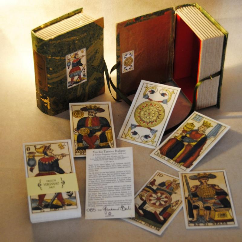 Tarot coleccion Vergnano Piedmont 1830 (Giordano Berti)  Deluxe Edicion Limitada 500 Ejemplares Numerados y Firmados (78 Cartas+ instrucciones (GioB) 12/19 (EN)