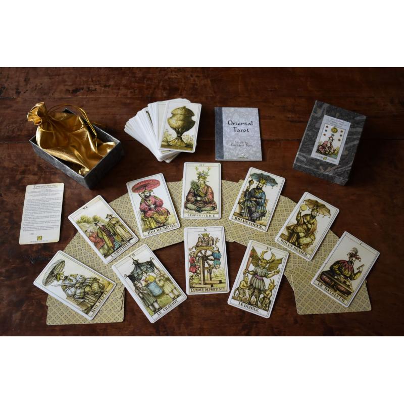 Tarot coleccion Oriental Foudraz 1845 (Giordano Berti)  Edicion Limitada 600 Ejemplares Numerados y Firmados (78 Cartas+ instrucciones (GioB) 12/19 (EN)