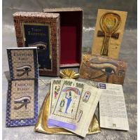 Tarot coleccion Egyptian 1926 Deluxe, 2 Talismanes,...