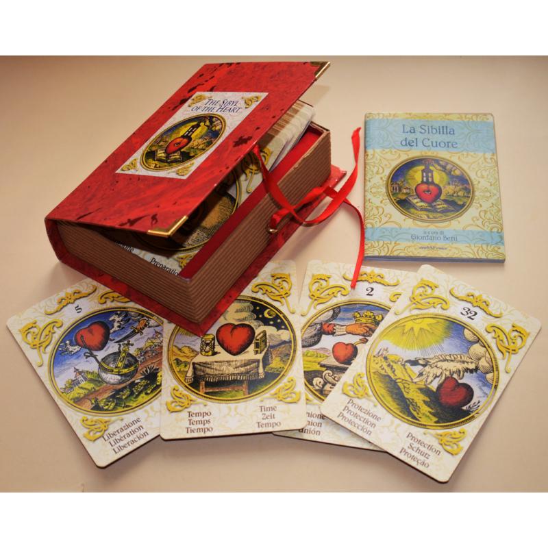 Tarot coleccion Sibila Del Corazon 1617 - Giordano Berti - Deluxe Edicion Limitada 800 Ejemplares (Numerado y Firmado) (40 Cartas+ Instrucciones)  (Sibilla del Cuore) (GioB) 12/19