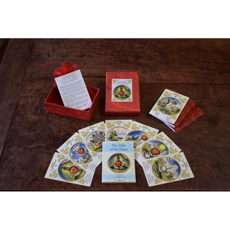Tarot coleccion Sibila Del Corazon 1617 - Giordano Berti - Edicion Limitada 800 Ejemplares (Numerado y Firmado) (40 Cartas+ Instrucciones) (GioB) (Sibilla del Cuore) 12/19 