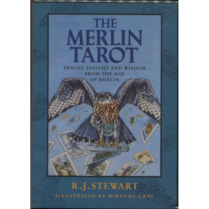 Tarot coleccion The Merlin Tarot - R.J. Stewart - Miranda Gray  1 ediciÃ³n (Set, 80 cartas ) (1992) (Aquarian) (EN)