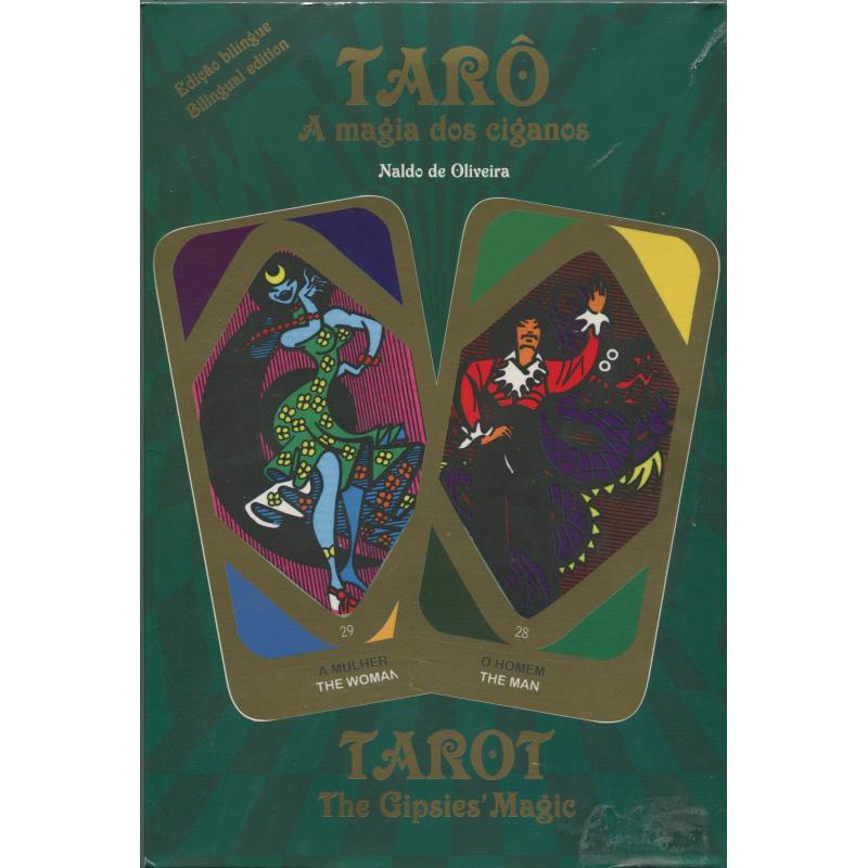 Tarot coleccion Taro a Magia dos Ciganos - Naldo de Oliveira (SET) (2006) (PT, EN) (36 Cartas) (Pallas) (FT)