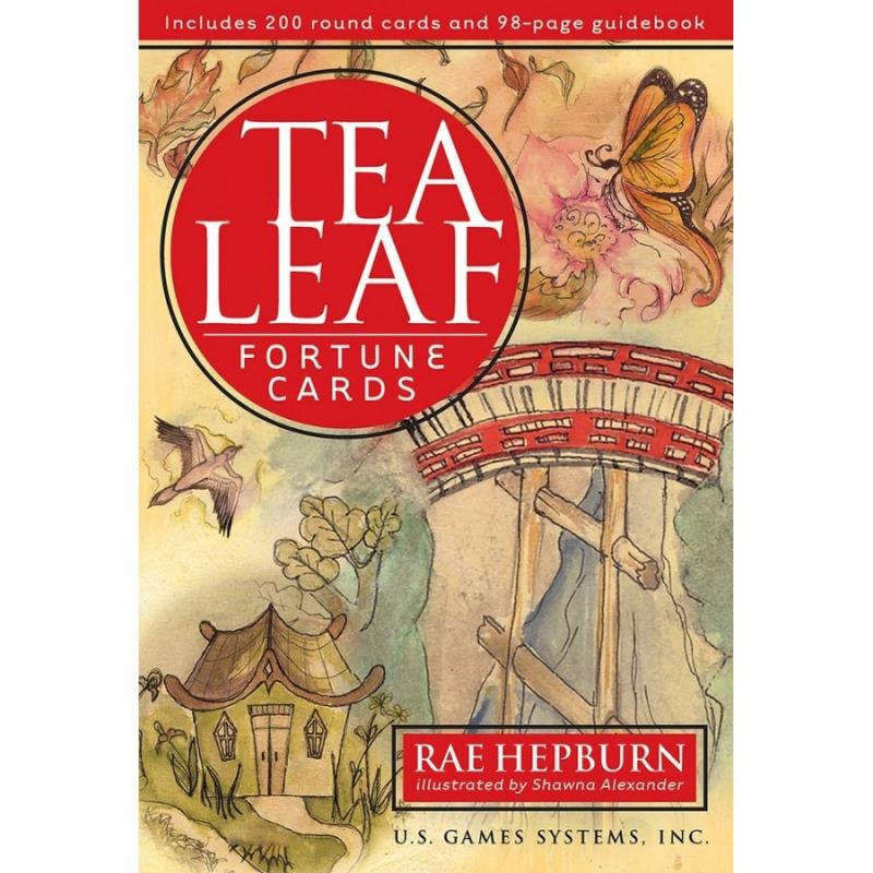 Tarot coleccion Tea Leaf (Fortune Cards) - Rae Hepburn & Shawna Alexander (Set - Libro + 200 Cartas Redondas + Bolsa) (EN) (USG) 08/2011