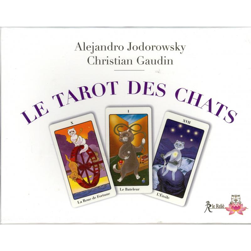 Tarot coleccion Le Tarot des Chats - Alejandro Jodorowsky and Christian Gaudin (Set - Libro + 22 Arcanos) (FR) (Rle) 06/16