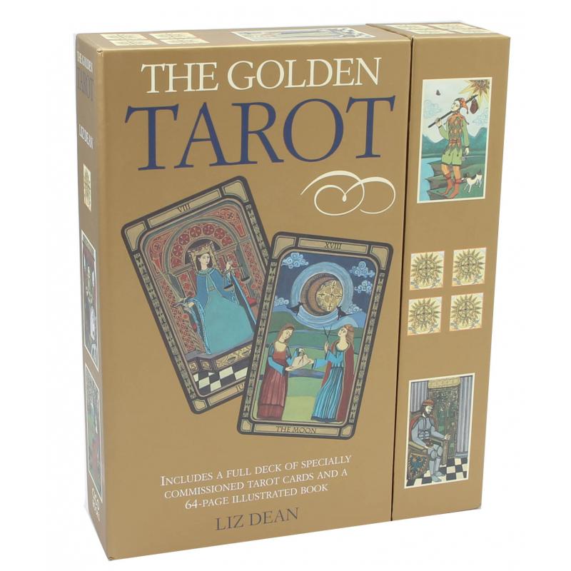 Tarot coleccion The Golden Tarot - Liz Dean - (SET) (2008) (CIBO) (EN) - Amz