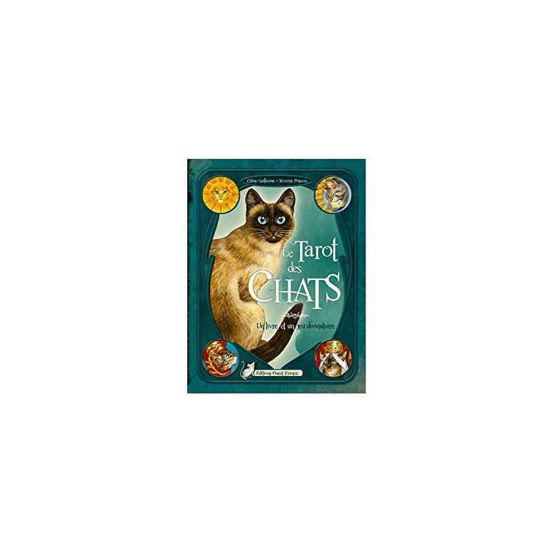 Tarot coleccion Le Tarot des Chats -  (Set - Libro + 22 Arcanos) (FR) De los Gatos(EQuest-FR)) 01/20 Celine Guillaume, Severine Pineaux