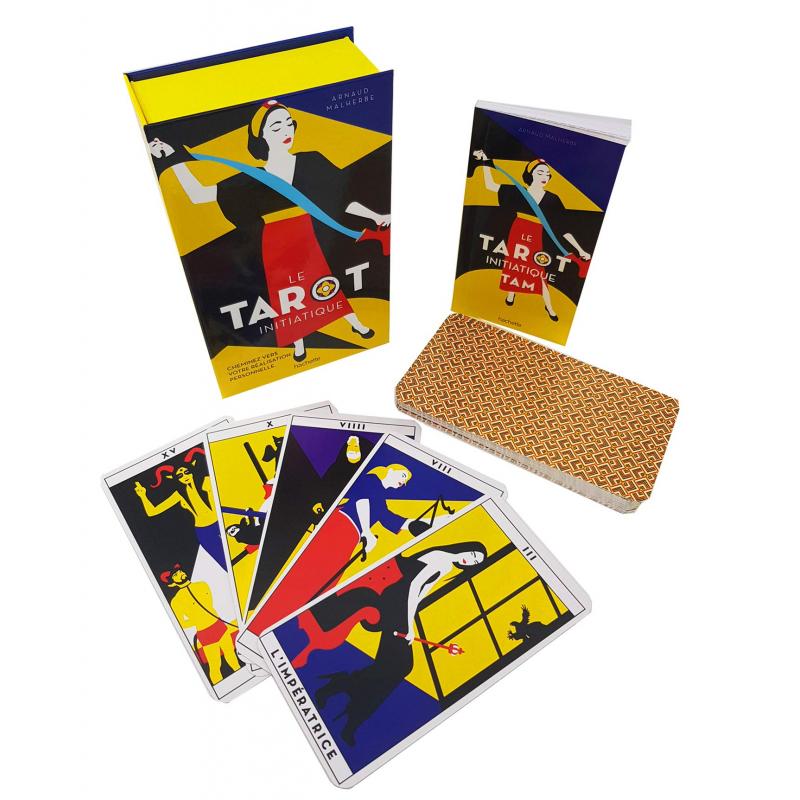 Tarot coleccion Initiatique  (Libro + 78 Cartas) (FR)01/20 (Arnaud Malherbe)(Hachette) 