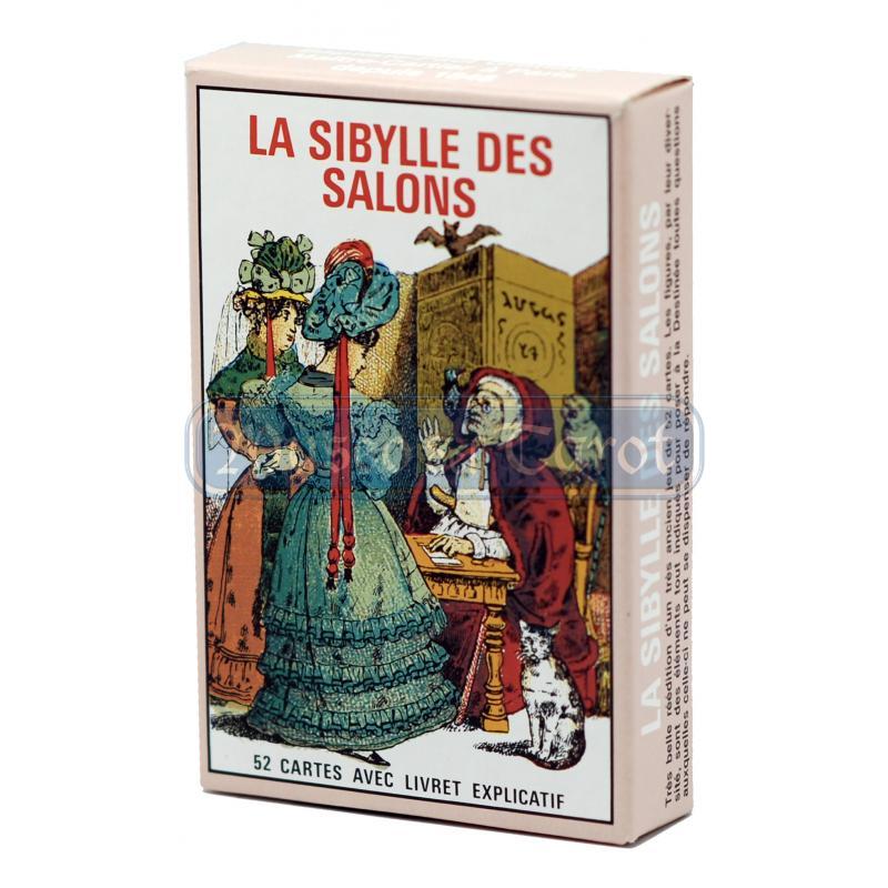 Sibila La Sibylle des Salons - The Parlour Sibyl - Die Sibylle der Salons (52 Cartas) (EN, FR) (Instrucciones EN, FR, DE) (Poker) (GRI) 5/17
