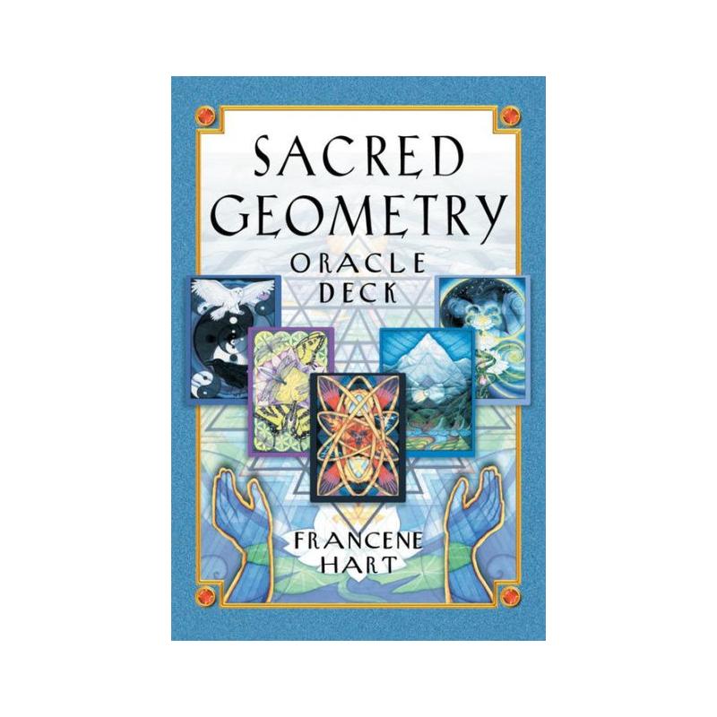 Oraculo coleccion Sacred Geometry Oracle Deck - Francene Hart (Set - Libro + 64 Cartas) (EN) (BEAR) (Azul)