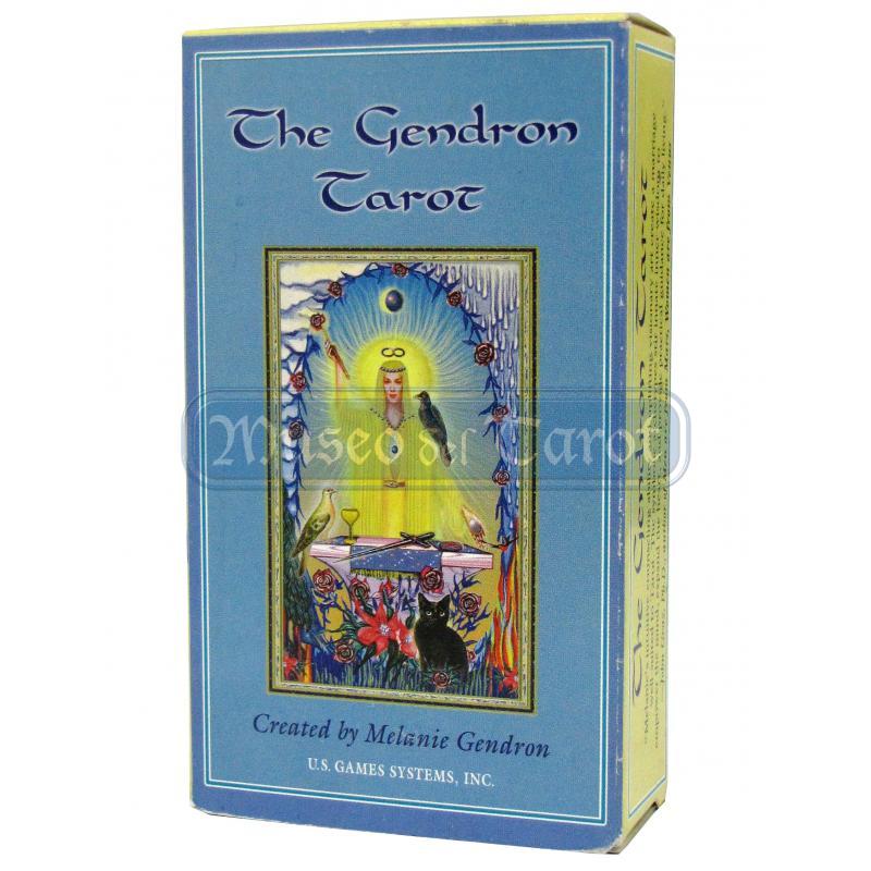 Tarot coleccion The Gendron Tarot - Melanie Gendron  (2da ed. celeste) (EN) (U.S.Games)