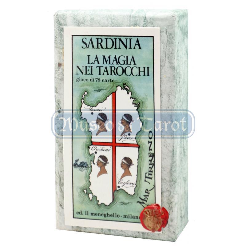 Tarot coleccion Sardinia - La Magia Nei Tarocchi - Osvaldo Menegazzi (IT) (Numerado 2500) (Firmado) (Caja tapa dura verde) (Meneghello) 1118