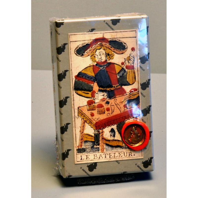 Tarot coleccion Tarocco di Marsiglia (Svizzera 1804) (IT) (Sello lacre) (Numerado 2000) (Meneghello) (2000)
