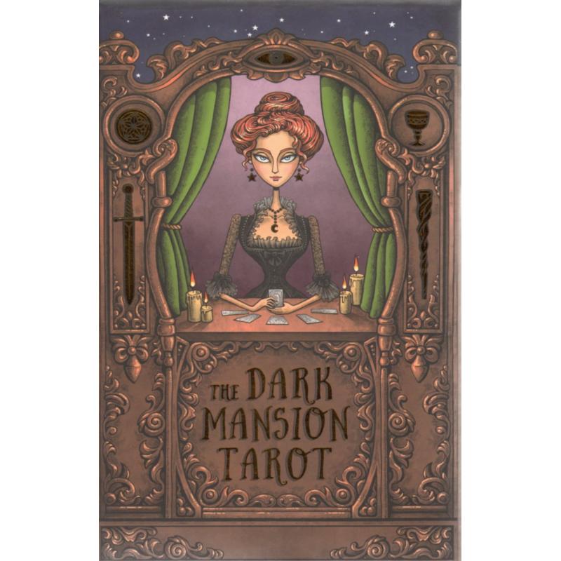 Tarot The Dark Mansion Tarot - Magdalena Kaczan  (EN) (4th version) (Gold Edges)