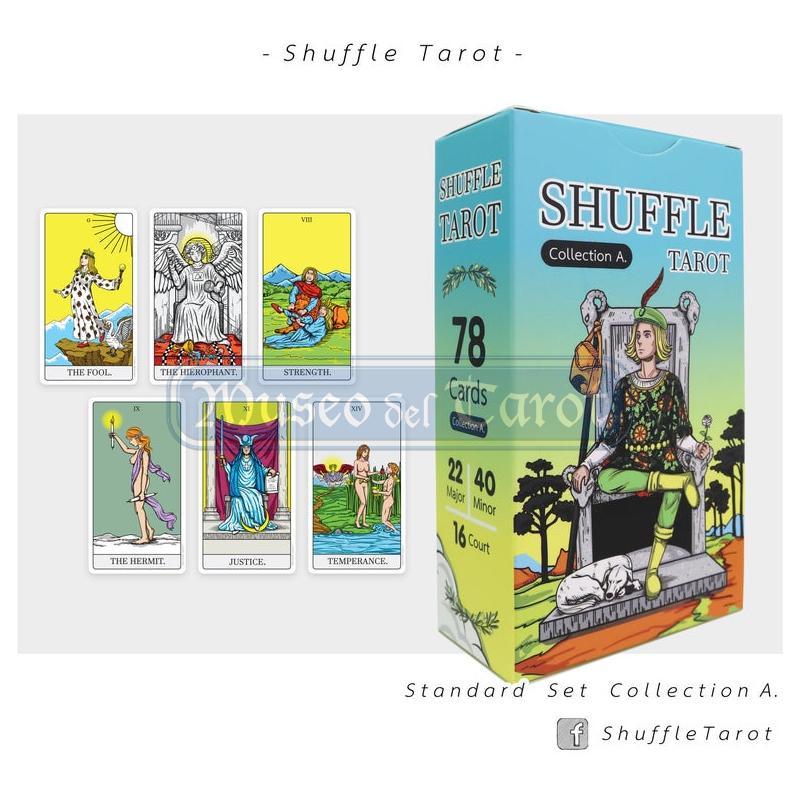 Tarot Coleccion Shuffle Tarot Colection A - Mate Hornumber, Oomsin Phumphat, Pettonza, Kiarana Singsamran (2020) (Praphats Boonburmroongsuk) (Estandar Edition) (EN)
