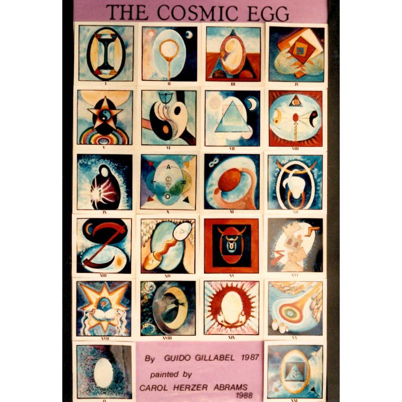 Tarot Coleccion Cosmic Egg (Guido GIllabel)( Carol Herzer Abrams)  1987 1988