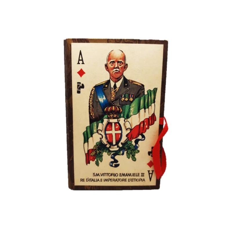 Tarot coleccion 50ÃÂº Fondazione dellÃÂ´Impero 1936-1986 (Numerado 2000) (IT) (40 Cartas) (Poker) (Meneghello) (1986) 09/16