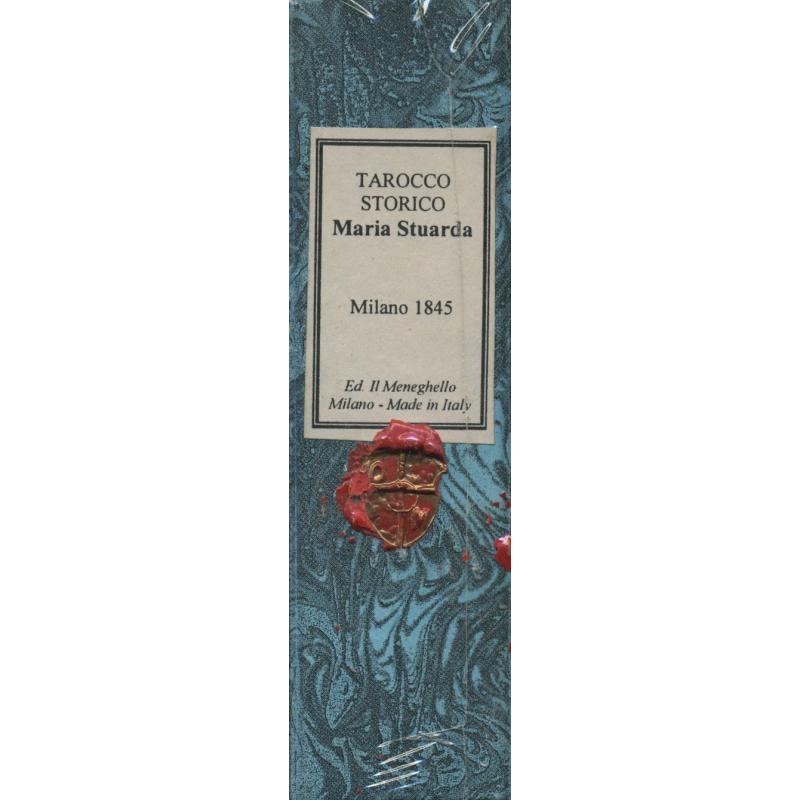 Tarot coleccion Tarocco Storico Maria Stuarda - Osvaldo Menegazzi (Numerado 1000) (IT) (Meneghello) (Sello lacre) (2004) 09/16