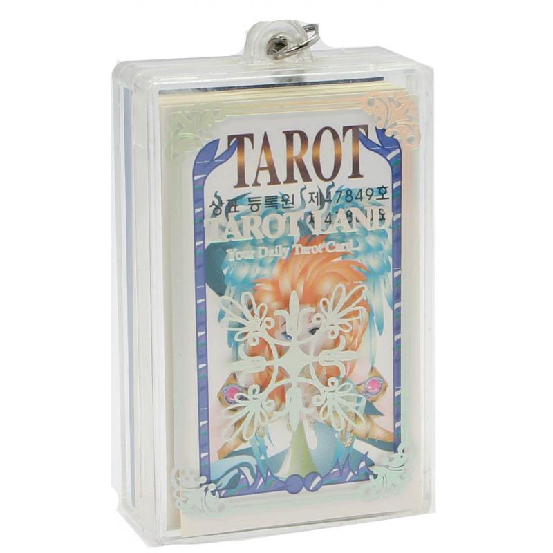 Tarot coleccion Tarot Land (22 Arcanos) (EN, KR) (Instrucciones KR) (Cajita metacrilato llavero) (Mini) (Elite) 12/16