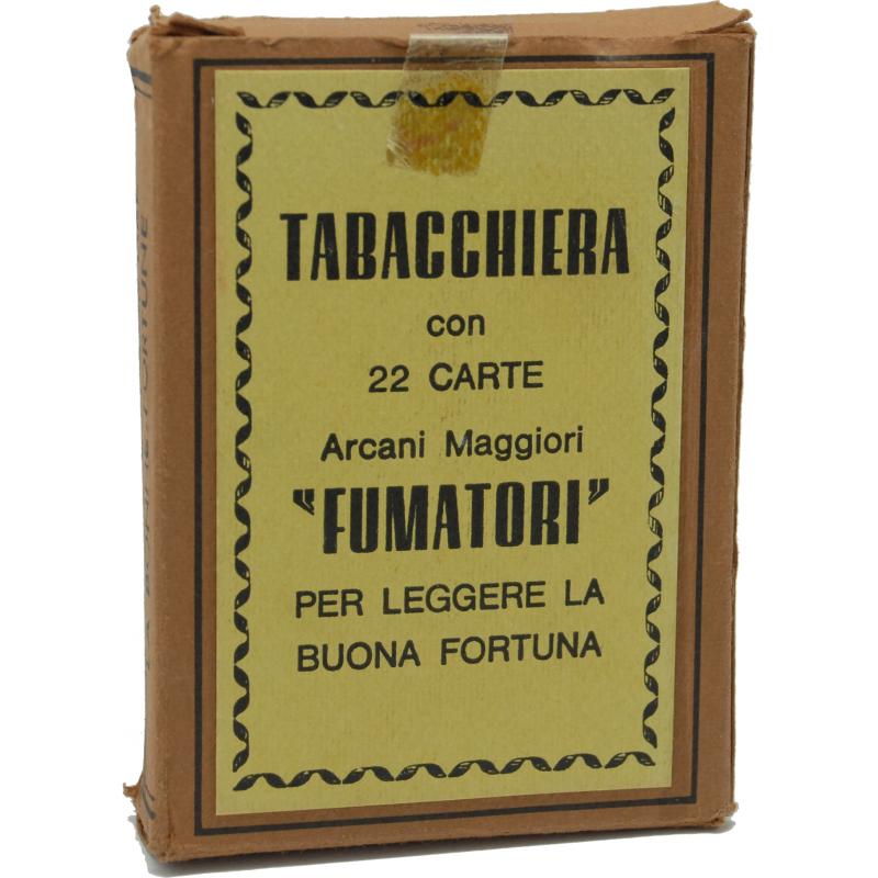 Tarot coleccion 22 Arcani Fumatori - O. Menegazzi - 1ÃÂª Edicion Pitillera (IT) (Numerado 2500) (Meneghello) (1981) (Pocket) 0318
