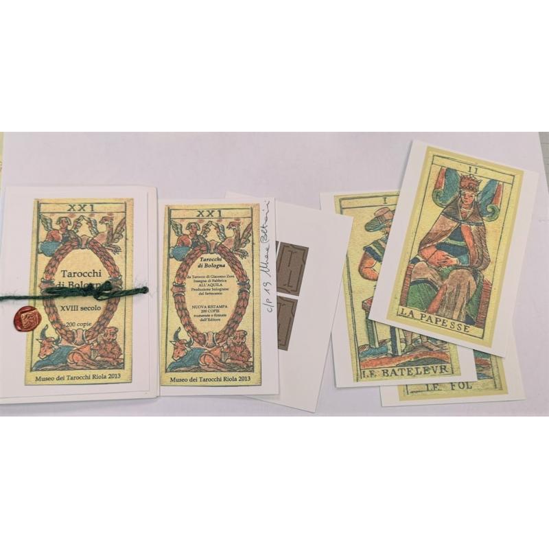 Tarot coleccion Tarocchi di Bologna (XVIII Secolo) (200 copias) - Museo deit Tarocchi Riola 2013 - (FR)