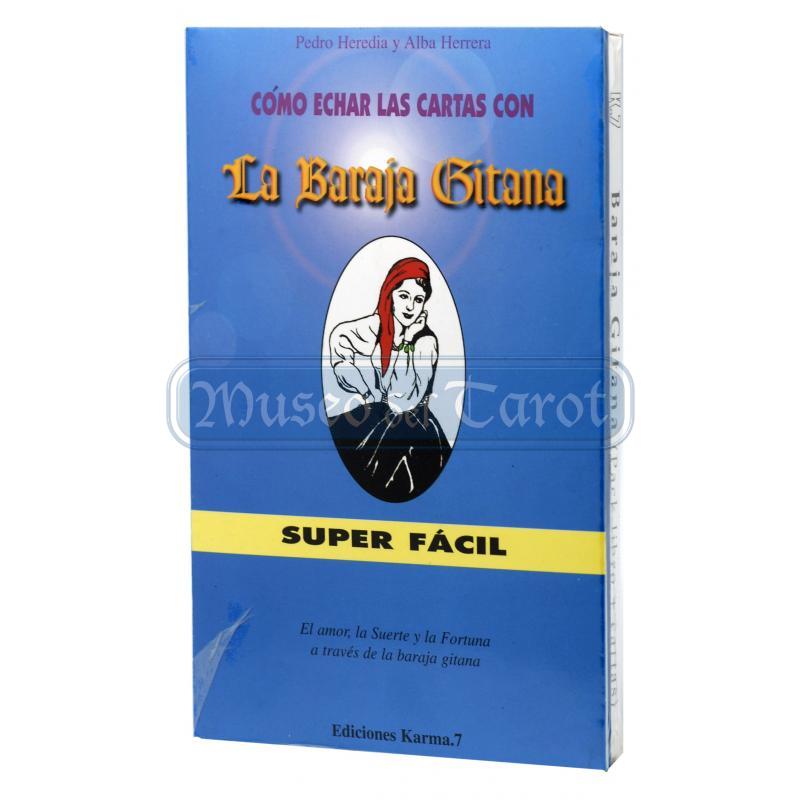 Tarot coleccion Baraja Gitana Super Facil - Pedro Heredia y Alba Herrera (Set - 40 Cartas) (K7)