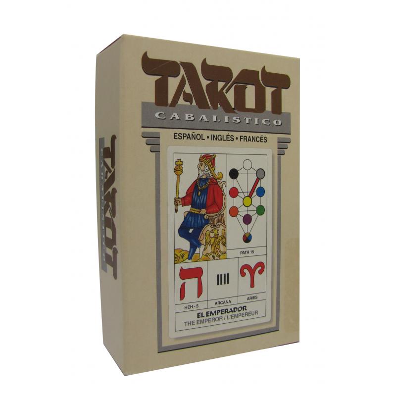 Tarot coleccion Cabalistico - J.A. Portela - 1ÃÂª Edicion (SP, EN, FR) (FOU) (FT)