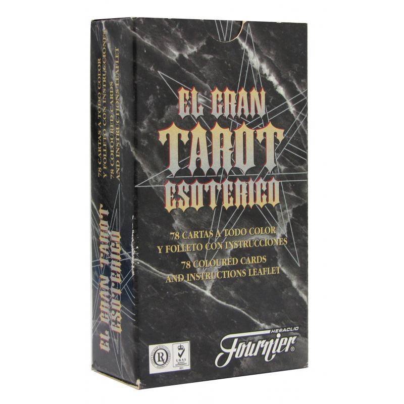 Tarot coleccion El Gran Tarot Esoterico - Maritxu Guler y Luis PeÃÂ±a Longa (Instrucciones ES, EN, PT) (FOU) (Negro) (FT)